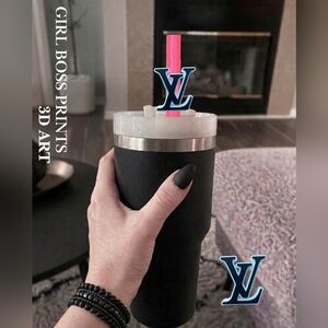 3d Printed  Straw Topper ( Cup Not Included )